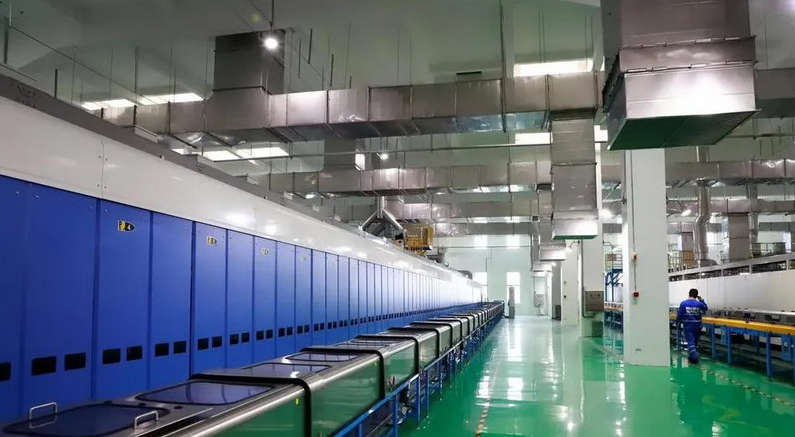 廣西某電池廠(chǎng)無(wú)塵車(chē)間建設(shè)